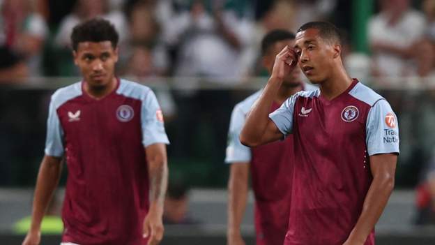 Defensive errors cost Villa at Legia Warsaw