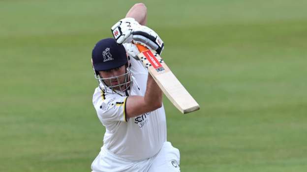 County Championship Sibley Hain And Davies Hit Fifties As Bears Draw With Somerset Bbc Sport