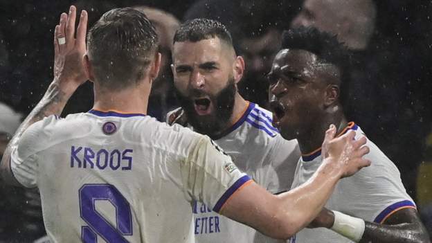 Chelsea 1-3 Real Madrid: Benzema hat-trick puts Spaniards in charge in Champions..