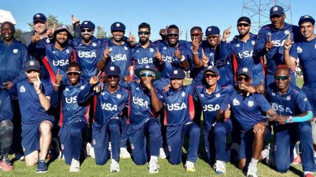 United States cricket team earns ODI status by beating Hong Kong - BBC ...