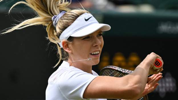 Wimbledon: Katie Boulter suffers straight-set loss to Harmony Tan in third round