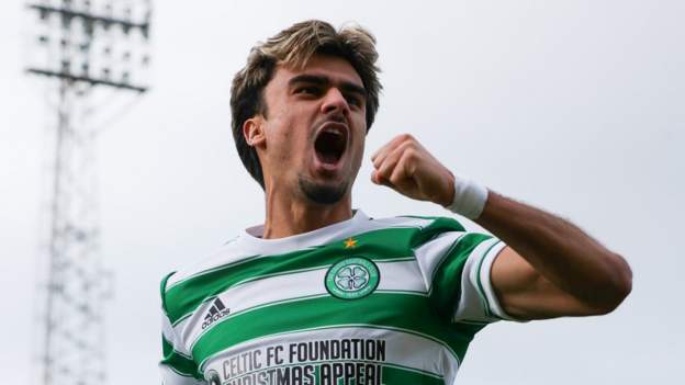 Dundee 2-4 Celtic: Jota leads Celtic back to second place in Premiership