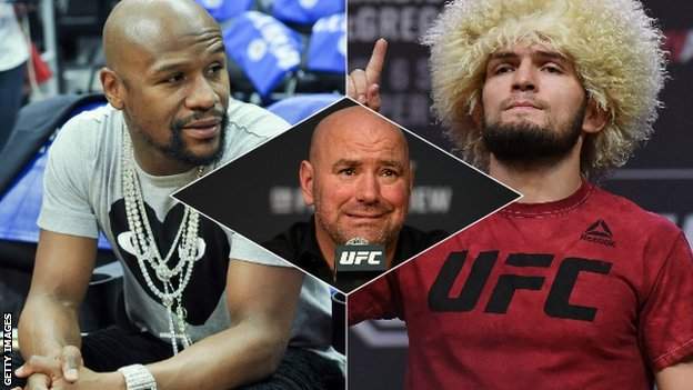 Mayweather, White and Khabib