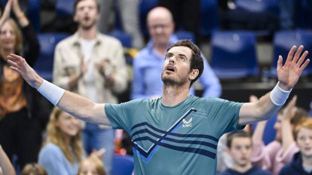 Andy Murray beats Frances Tiafoe at European Open in Antwerp