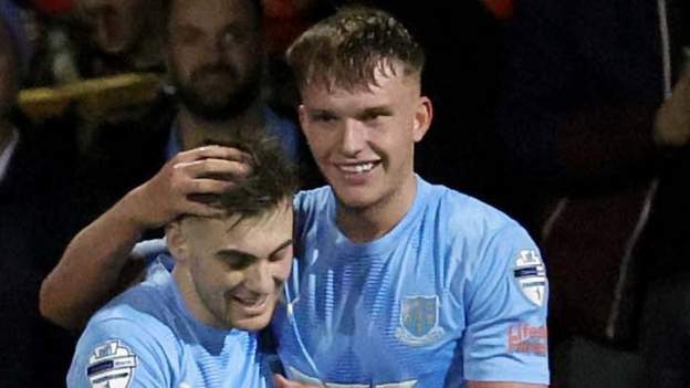 Ballymena beat Larne to make Irish Cup decider
