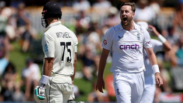 New Zealand v England LIVE, first Test, day two, Mount Maunganui ...