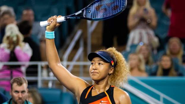 Osaka through to Miami Open semis