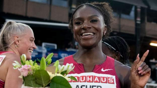 Diamond League: Great Britain's Asher-Smith wins the 200m before world title defense in Oregon.