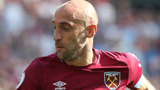 Pablo Zabaleta: West Ham defender extends contract until 2020 - BBC Sport