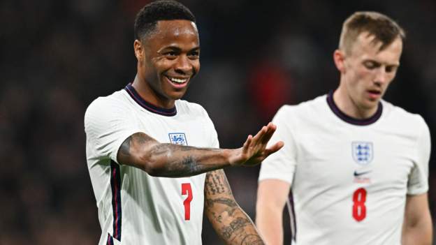 England 3-0 Ivory Coast: Raheem Sterling scores as Three Lions cruise to win