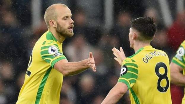 Newcastle United 1-1 Norwich City: Ten-man Magpies remain winless after Norwich draw