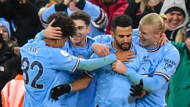 <div>Manchester City 4-2 Tottenham: Pep Guardiola's side fight back from two goals down to win</div>