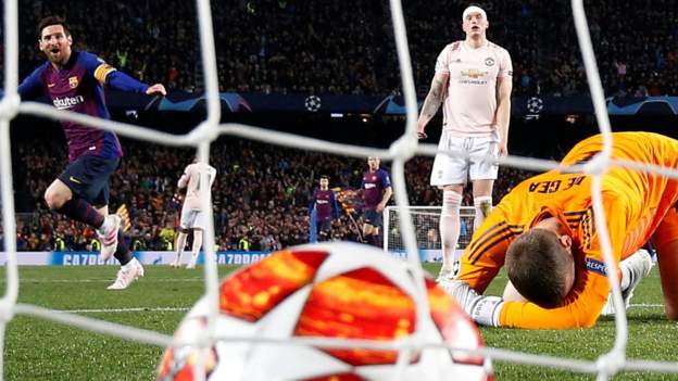 Barcelona 3-1 Man Utd - BBC Sport