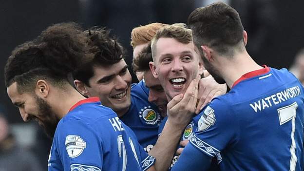 Irish Premiership: Top Two Linfield And Coleraine Win As Reds Beat ...