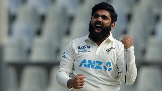 Ajaz Patel: New Zealand spinner becomes third bowler in Test history to take 10 wickets in an innings