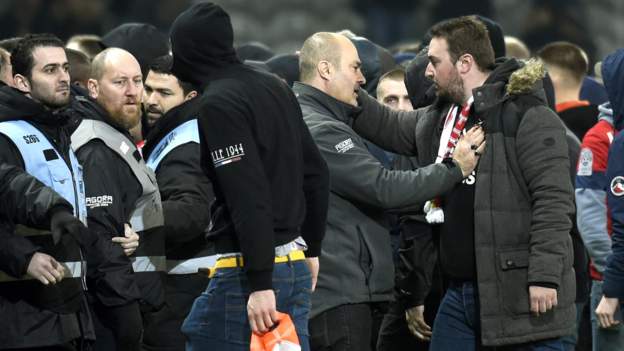 Lille fans attack own players after Montpellier draw - BBC ...