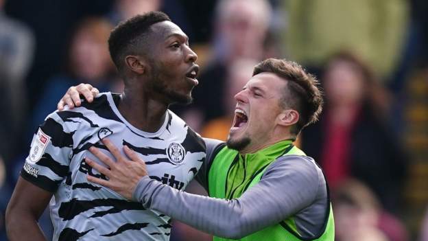 Mansfield Town 2-2 Forest Green Rovers: Draw seals title for Rovers