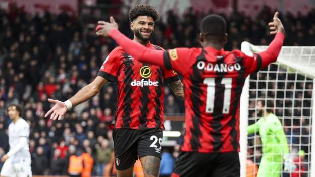 Salah misses penalty as Bournemouth beat Liverpool