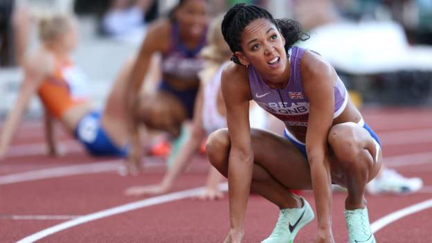 VM i friidrett: Katarina Johnson-Thompson nummer seks etter den første dagen med sjukamp