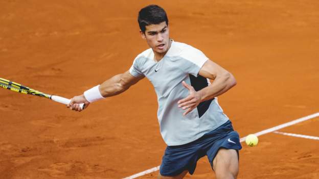 Hamburg Open: Carlos Alcaraz, 19, becomes youngest top-five player since Rafael Nadal