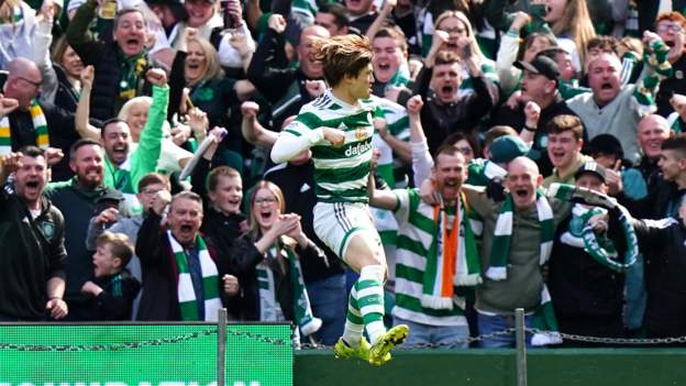 'Celtic put title to bed & Kyogo puts out light'