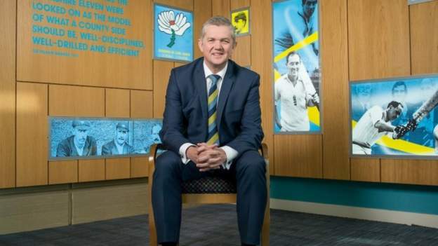 Yorkshire chief executive Mark Arthur resigns following the racism scandal at the club.