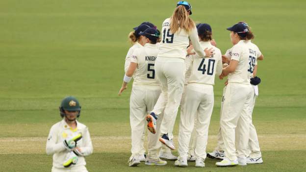 Women's Ashes: Rain hurts England's bid to set up an unlikely victory push in Canberra