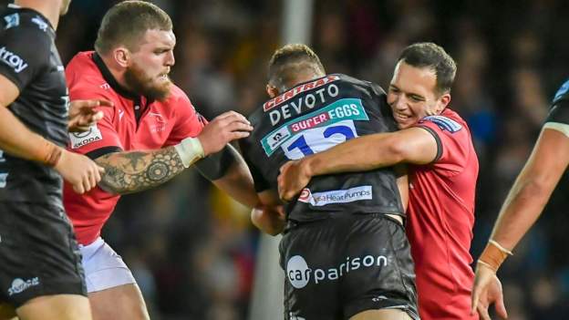 Premiership: Exeter Chiefs 14-15 Newcastle - First win at Sandy Park ...