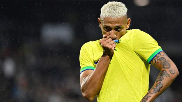 Brazil 3-0 Ghana: Tottenham forward Richarlison scores twice