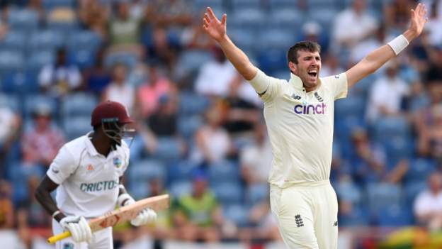 England in West Indies: Joshua da Silva nudges hosts into ascendency on day two