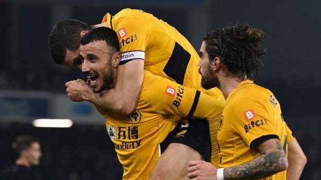 Brighton 0-1 Wolves: Romain Saiss goal takes visitors up to eighth in Premier League