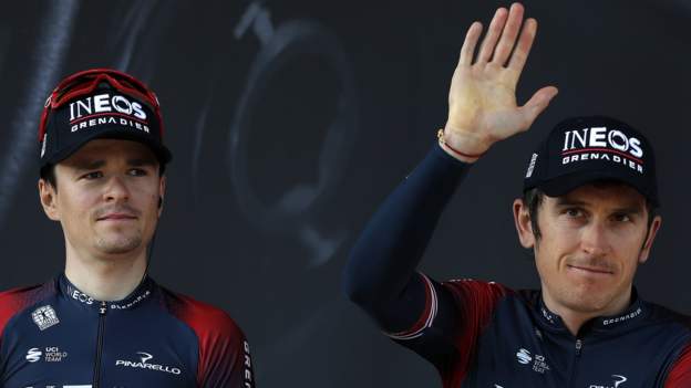 Thomas and Pidcock in Ineos Tour de France team