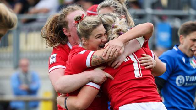 Wales beat Italy to finish third in Six Nations