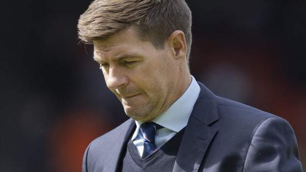 Steven Gerrard: Rangers manager not with Covid-hit squad in Armenia