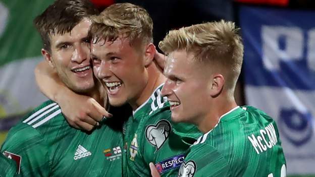 Lithuania 1-4 Northern Ireland: Under-pressure visitors deliver emphatic away victory