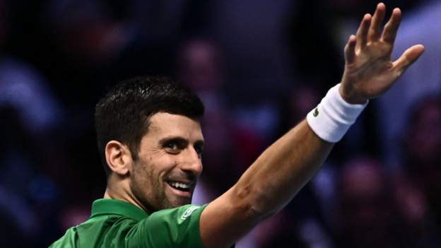 ATP Finals: Novak Djokovic beats Taylor Fritz to reach final