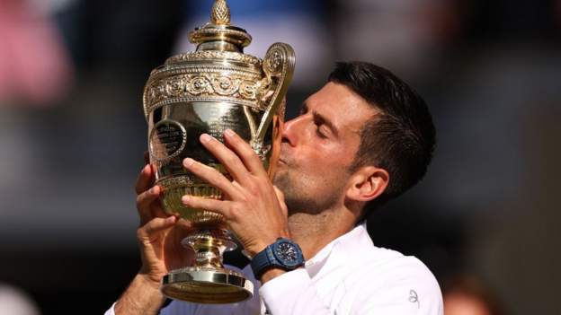 Novak Djokovic beats Nick Kyrgios to win Wimbledon title