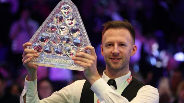 Masters snooker final 2023: Judd Trump beats Mark Williams to claim second title