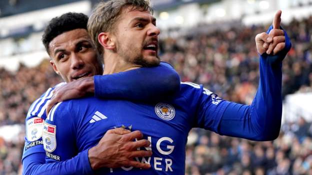 West Bromwich Albion 1-2 Leicester City: Enzo Maresca's Foxes leave it late to win at The Hawthorns