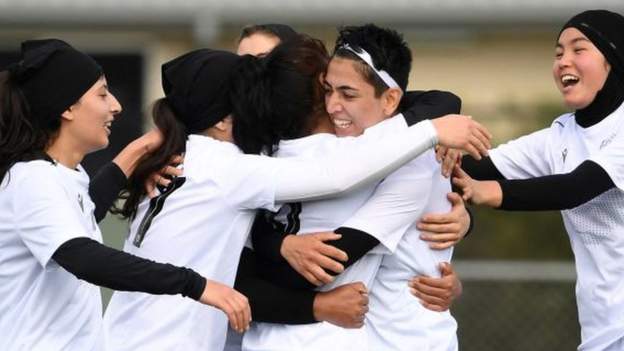 Afghanistan women's team: They escaped the Taliban but face uncertain football f..