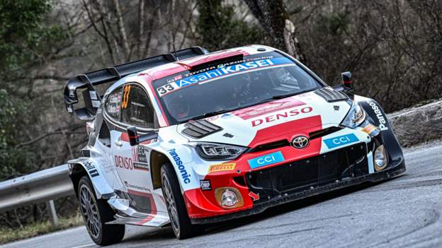 Monte Carlo Rally: Elfyn Evans fourth as Sebastien Ogier takes record victory