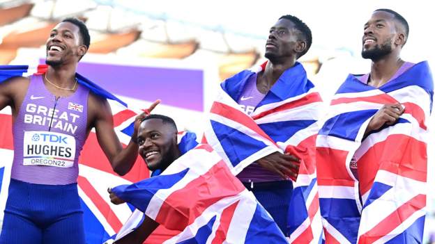 New-look GB team wins 4x100m relay bronze