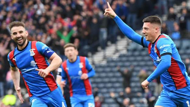 Falkirk 0-3 Inverness CT: Championship side reach final in remarkable run after clinical semi-final display
