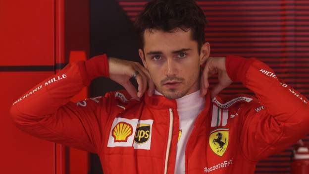 Russian Grand Prix: Charles Leclerc to start from back of grid because of new en..