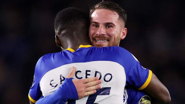 Caicedo & Mac Allister deserve to play in another level - De Zerbi