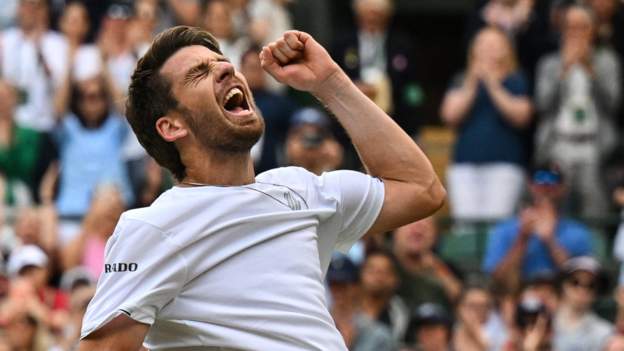 Last Brit standing Norrie wants even louder support - BBC