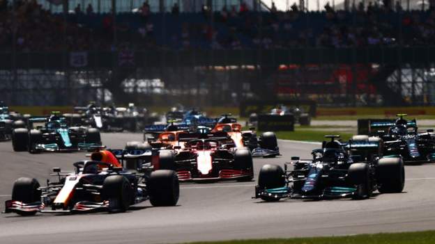 Teams summoned after Lewis Hamilton and Max Verstappen British GP collision