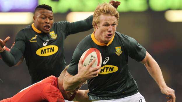 South Africa v Wales: Springboks back row Pieter-Steph du Toit ruled out of opening Test