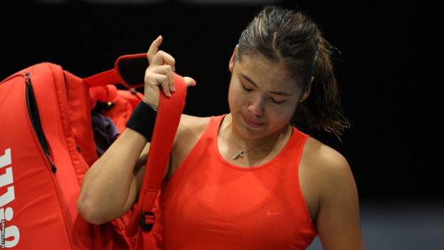 Emma Raducanu heads to Melbourne but Australian Open prospects unclear