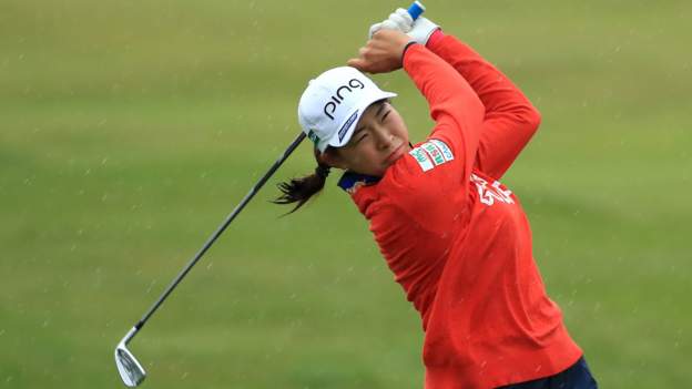 Defending champion Shibuno set to miss cut at Women's Open